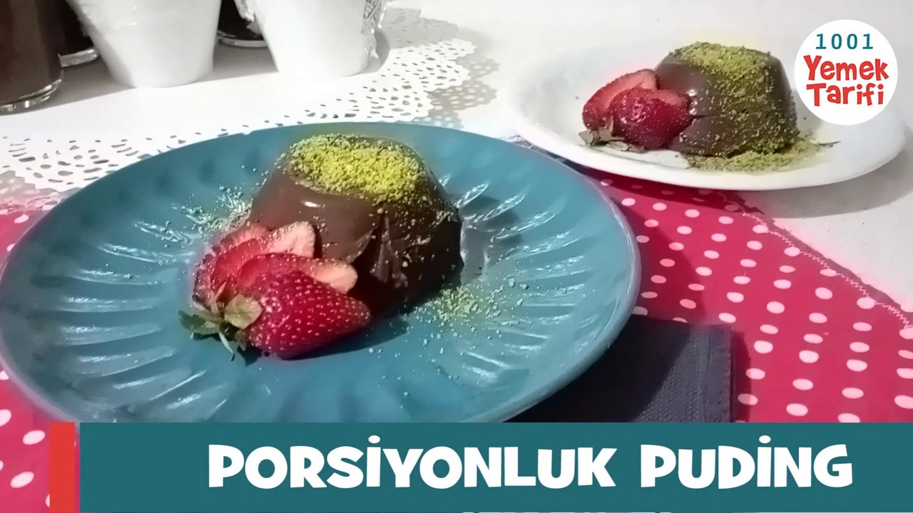 ✅PORSİYONLUK: PUDİNG TARİFİ