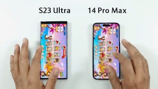 Samsung S23 Ultra vs iPhone 14 Pro Max Speed Test