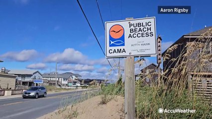 Rip current dangers in the aftermath of Ophelia