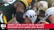 Derek Carr Leaves Game Against Packers With Shoulder Injury