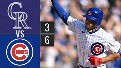 Resumen Rockies de Colorado vs Cachorros de Chicago MLB 23-09-2023