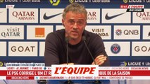 Luis Enrique : «Le match le plus complet depuis mon arrivée» - Foot - L1 - PSG