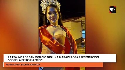 La efa 1405 de san Ignacio dio una maravillosa  presentación sobre la película río