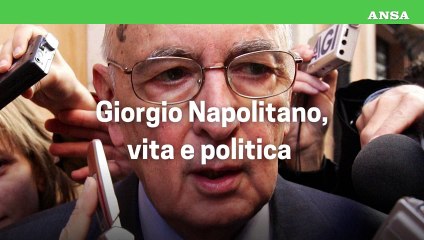 Giorgio Napolitano, vita e politica