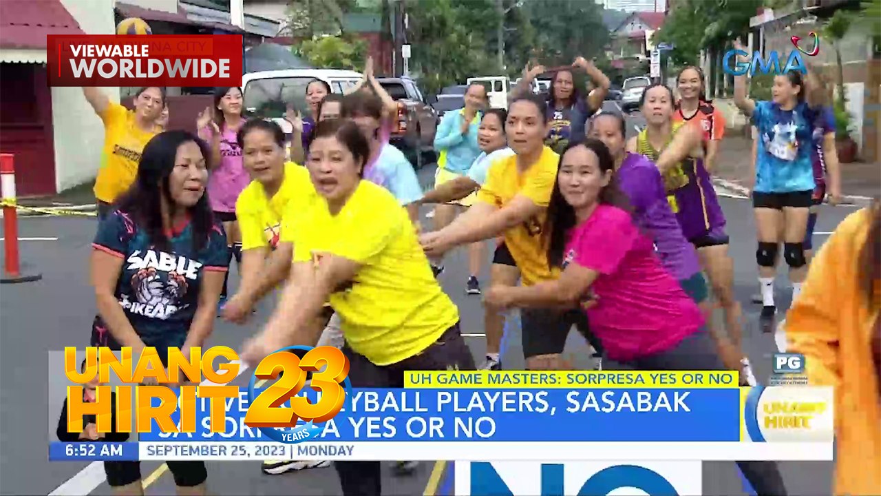 UH Game Masters- Sorpresa Yes or No sa Marikina! | Unang Hirit