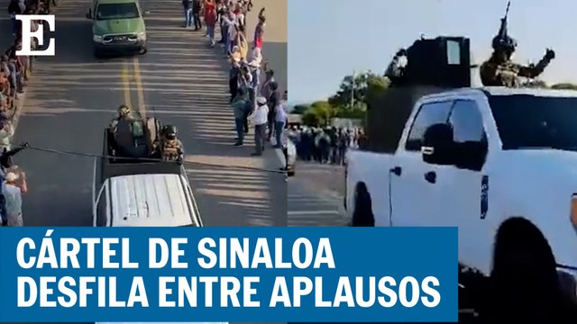 Cártel de Sinaloa desfila en Chiapas entre aplausos | EL PAÍS