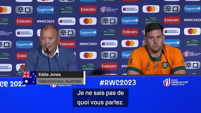 Australie - Jones refuse de commenter les rumeurs l’envoyant au Japon