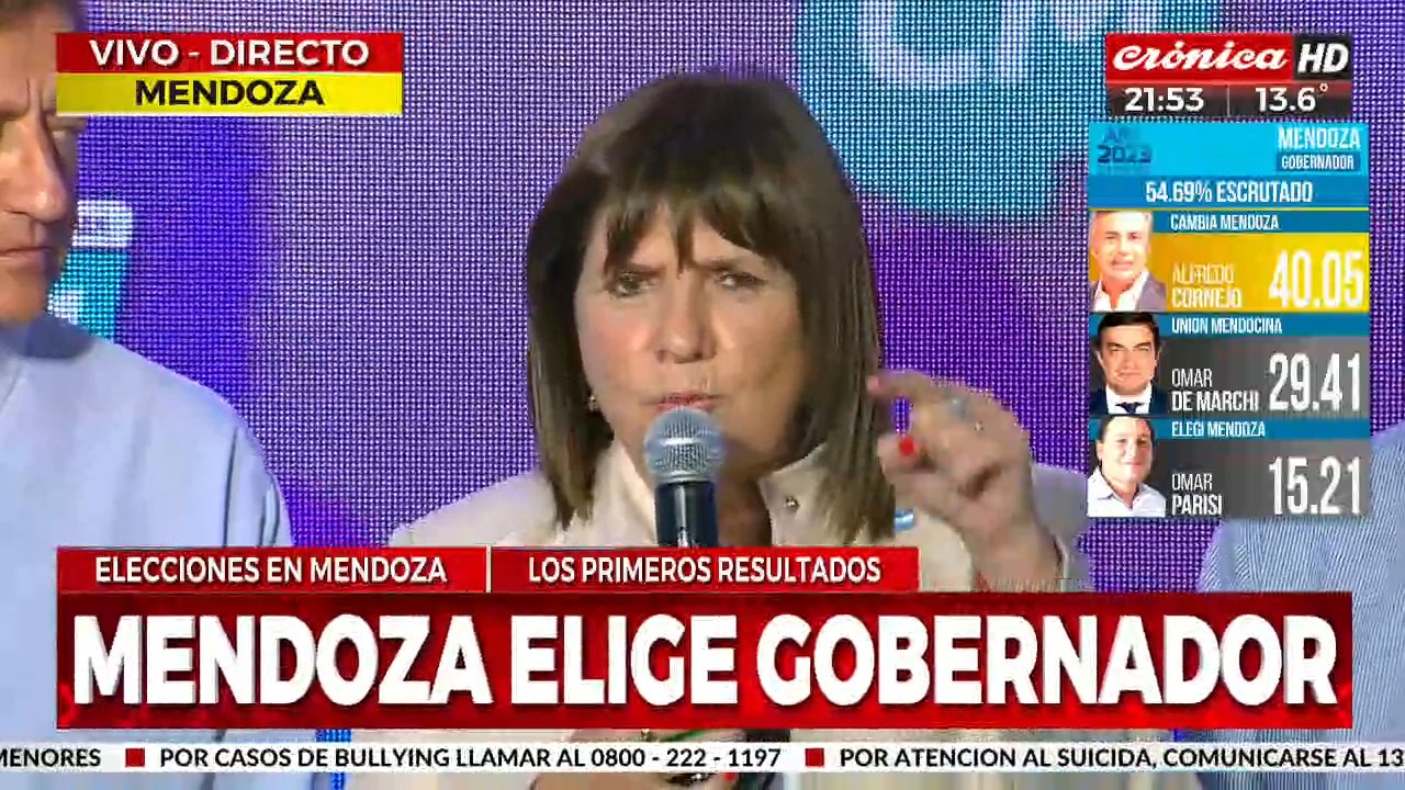 Patricia Bullrich: "Vamos a hacer que los 190 días de clases se respeten"
