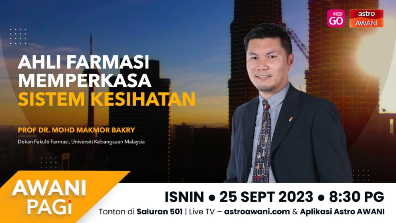 AWANI Pagi: Ahli Farmasi Memperkasa Sistem Kesihatan