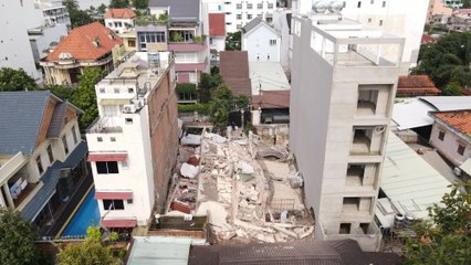 Sập nhà 4 tầng ở TPHCM: 2 nạn nhân bị thương nặng đang được điều trị tích cực