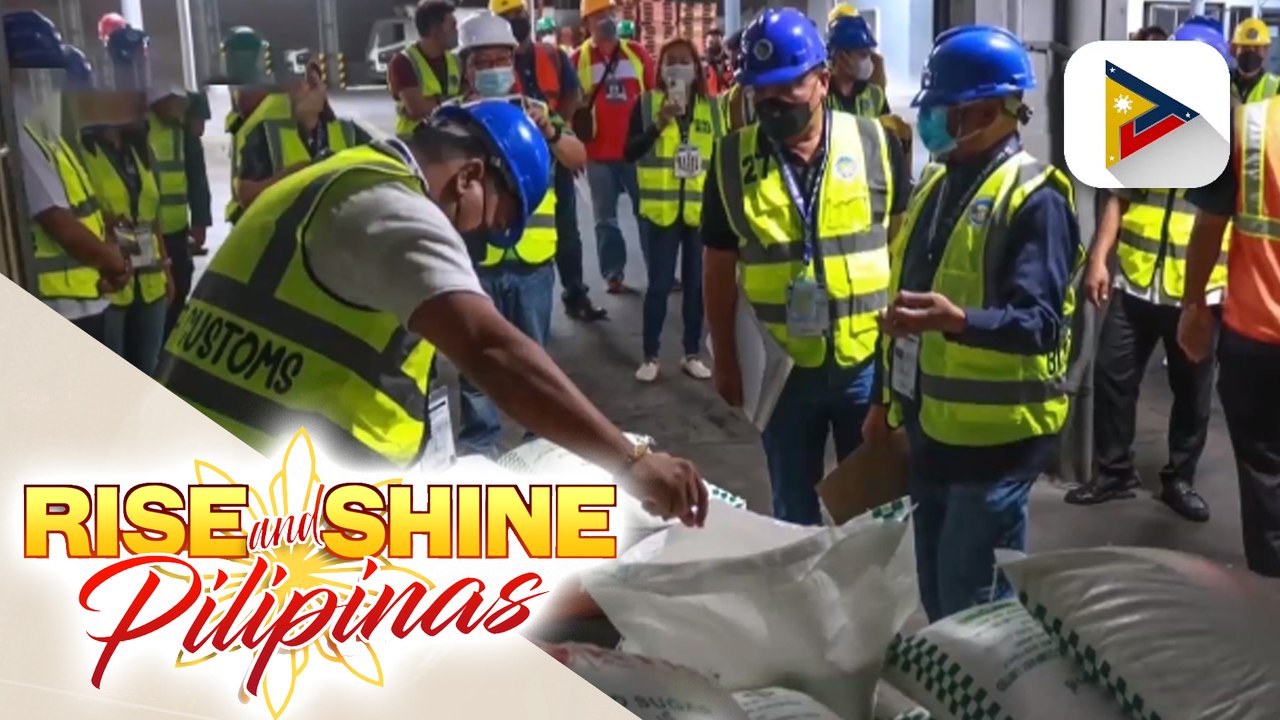 DOF, pinag-aaralan na ang gagawin sa mga nakumpiskang smuggled na asukal at bigas
