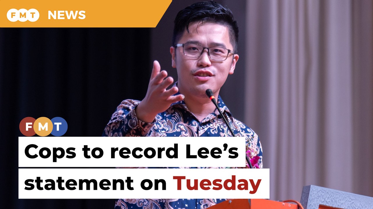 Howard Lee to give police statement on Tuesday
