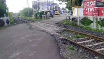 Vehicles suffer shocks at railway crossings