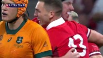 Wales v Australia  | Wales Dominates Australia in Rugby World Cup 2023 | Knockout Stage Bound