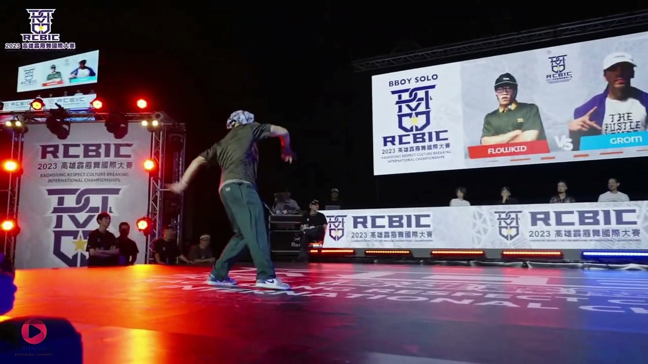 BBOY FLOWKID VS BBOY GROM | TOP 8 | BBOY BATTLE | RCBIC 2023