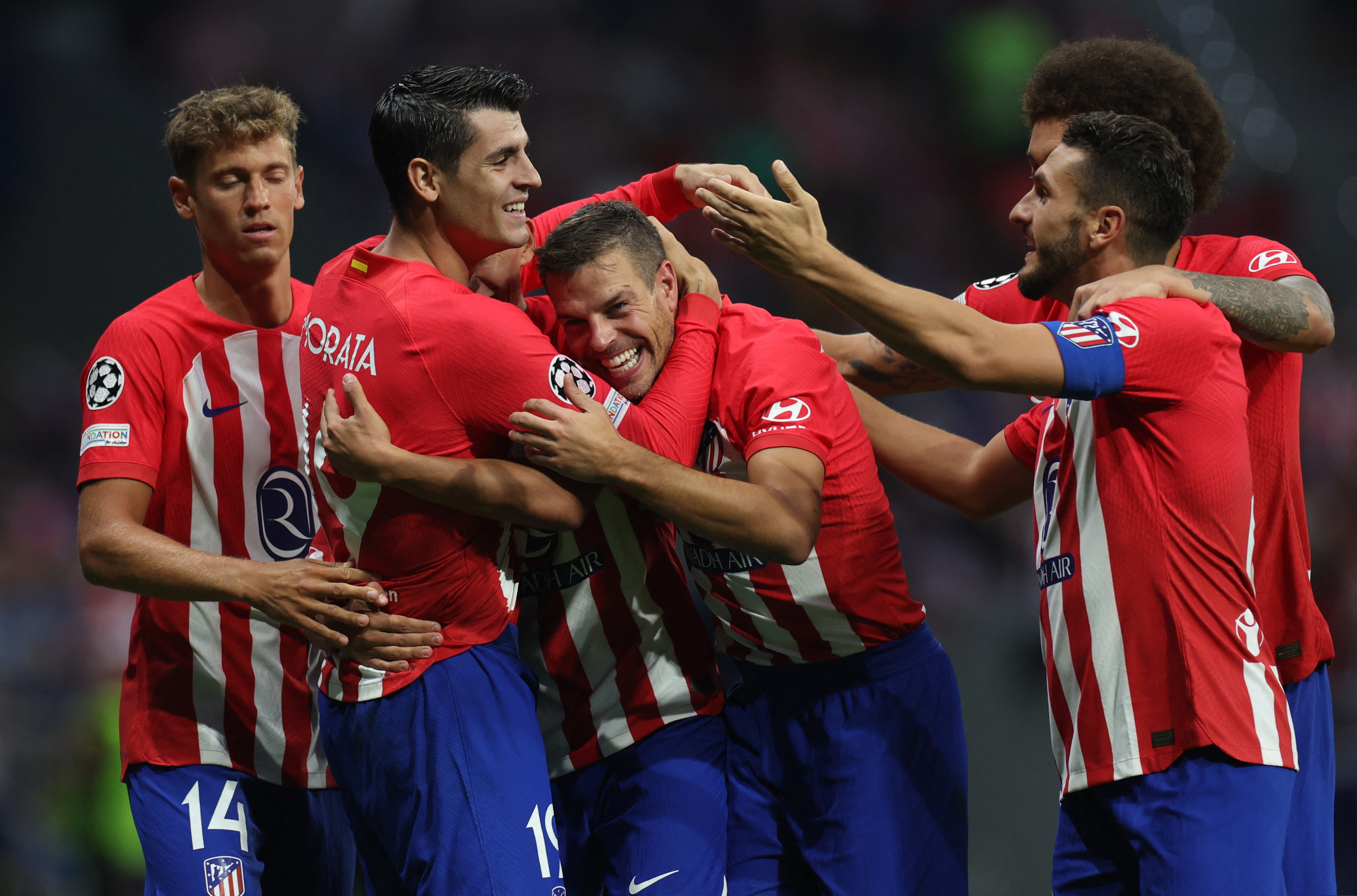 Simeone praises two-goal Morata performance