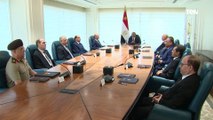 الرئيس عبد الفتاح السيسي يجتمع مع أعضاء المجلس الأعلى للجهات والهيئات القضائية