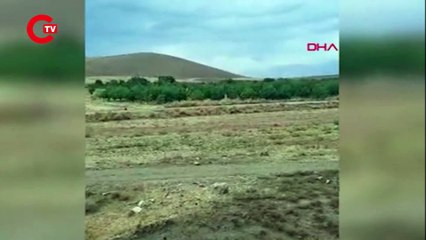KAYSERİ'DE SAĞANAK SELE NEDEN OLDU