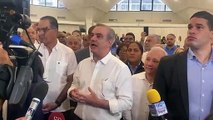 Primarias del PRM: Declaraciones de Luis Abinader