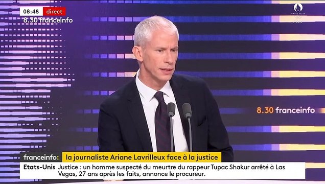 Franck Riester était l'invité du 8.30 de Franceinfo ce samedi 30 septembre 2023.