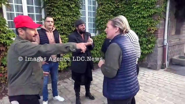 #Destitution David Van Hemelryck est avec Francis Lalanne au Mont Saint Michel/France- 30 Septembre 2023