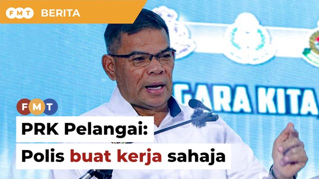 PRK Pelangai: Polis hanya jaga keselamatan, Saifuddin sifatkan aduan PN ‘pelik’