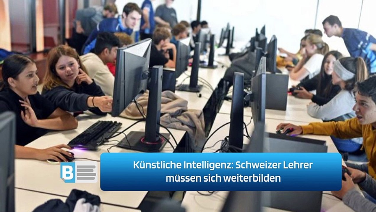 Künstliche Intelligenz: Schweizer Lehrer müssen sich weiterbilden