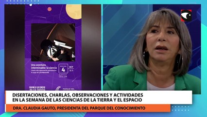 Dra. Claudia Gauto dijo a través de las actividades buscamos despertar curiosidades científicas