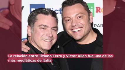 La turbulenta relación y divorcio de Tiziano Ferro y Victor Allen