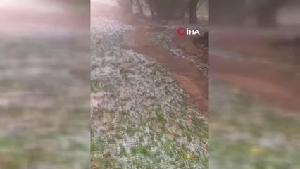 Elazığ'da sağanak yağış sonrası dereler taştı