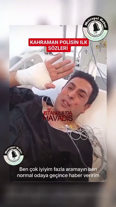 Ankara’daki terör saldırısında yaralanan polis memuru konuştu!