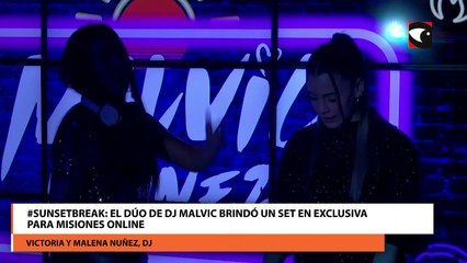 El dúo de DJ Malvic brindó un set en exclusiva para Misiones Online Televisión.