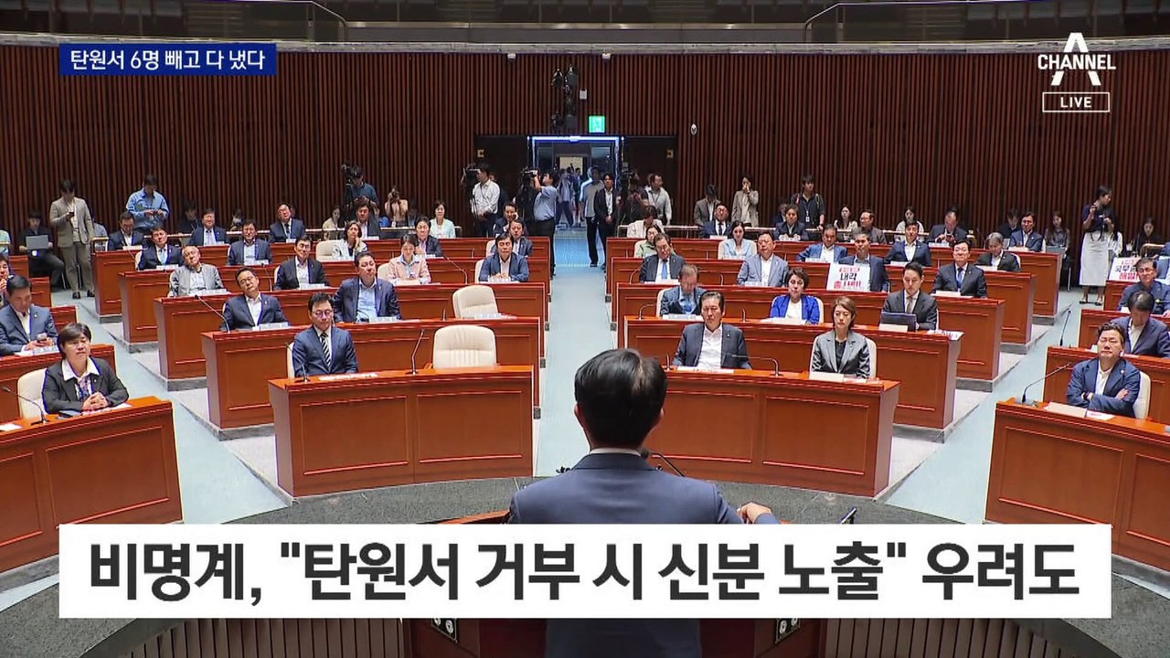 몰아치는 친명, 수세 몰린 비명…탄원서 6명 빼고 다 냈다