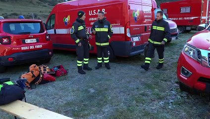 Val Formazza, frana provocata dalle forte piogge. Unit? cinofile al lavoro