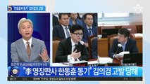 “한동훈과 동기” 김의겸…가짜뉴스로 또 고발됐다