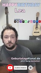 Happy Birthday, Lea! Geburtstagsgrüße an Lea
