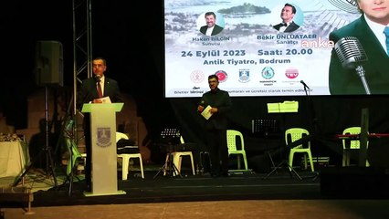 TEV Yönetim Kurulu Başkanı Prof. Dr. Mehmet Şükrü Tekbaş, Zeki Müren anma konserinin açılışında konuştu