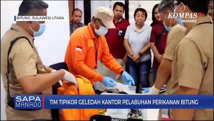 Download Video: Tim Tipikor Polres Bitung Geledah Kantor Pelabuhan Perikanan Bitung