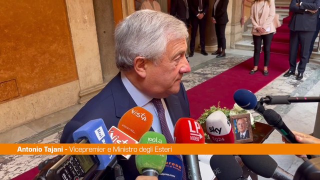 Napolitano, Tajani Grande rispetto anche se visioni differenti