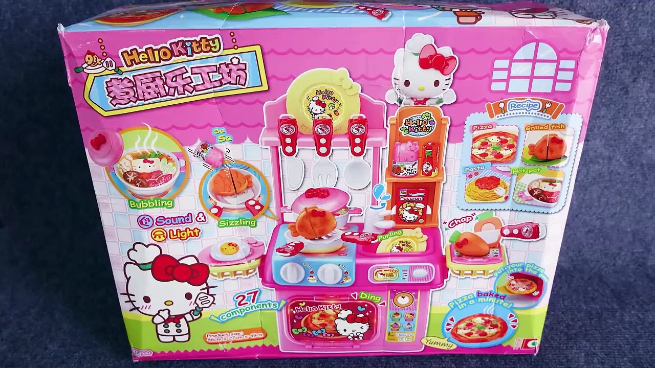 movie for children |  Unboxing Hello Kitty Sanrio Kitchen Set