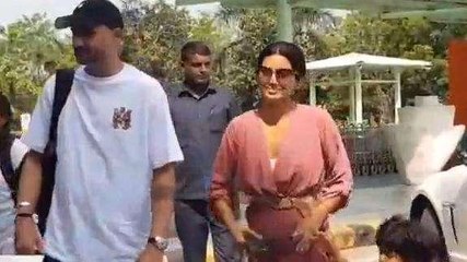 उदयपुर: परिणीति-राघव की शादी समारोह होने के बाद क्रिकेटर हरभजन सिंह अपने परिवार के साथ हुए रवाना