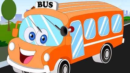 Wheels On The Bus - Vehicles Songs And Children Rhymes