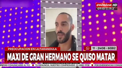 Maxi de GH se quiso matar y encendió las alertas: ¿Qué pasa con los participantes de un reality después del show?