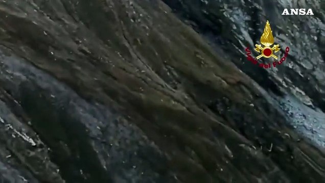 Frana in Val Formazza, riprese le ricerche dei due escursionisti dispersi