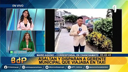 Chanchamayo: Funcionario municipal resulta herido tras ser víctima de robo a mano armada