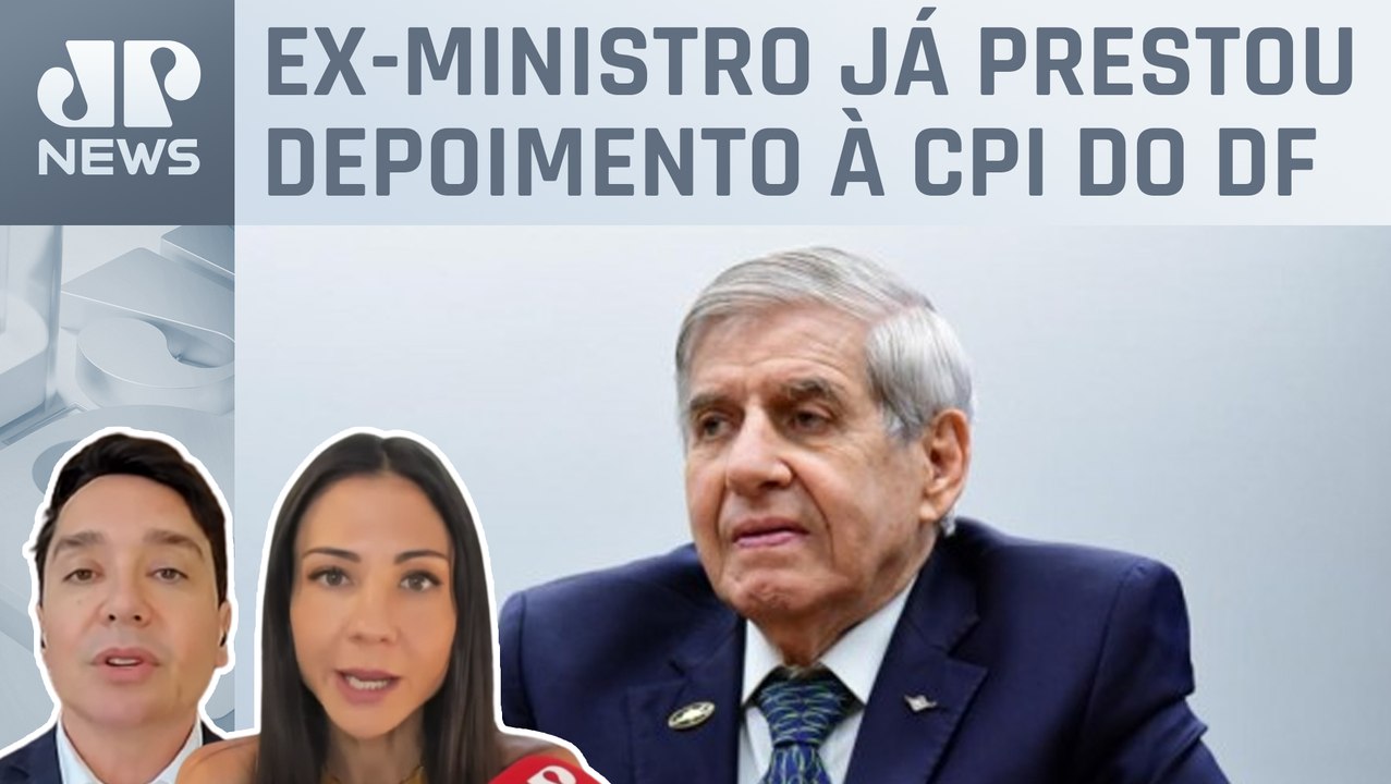 General Augusto Heleno irá depor na CPMI do 8 de janeiro; Amanda Klein e Claudio Dantas analisam