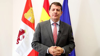 Mensaje de Alfonso Fernández Mañueco