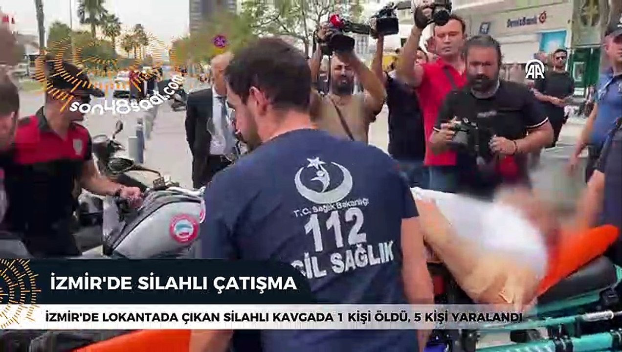 İzmir'de silahlı çatışma