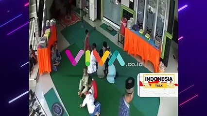 Bak Binatang, Bapak Ini Tendang Kepala Bocah di Masjid