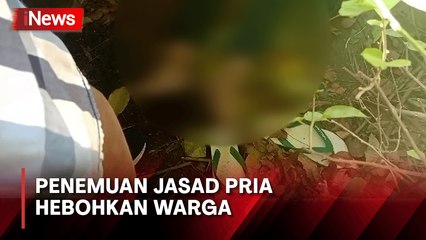 Penemuan Jasad Pria dengan Leher Terjerat Tambang Hebohkan Warga